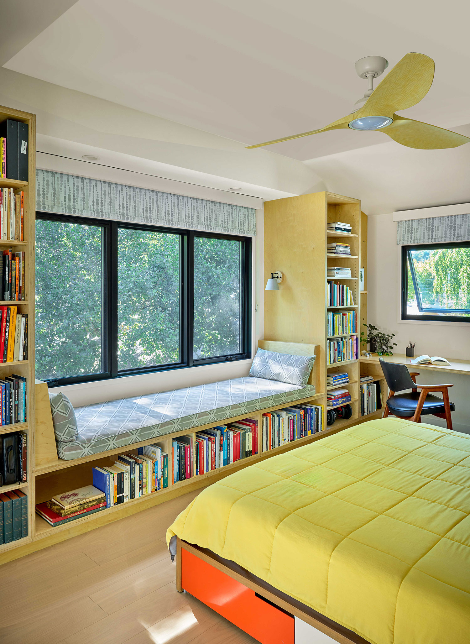 Primary Bedroom Menlo Park House by Ogawa Fisher Architects