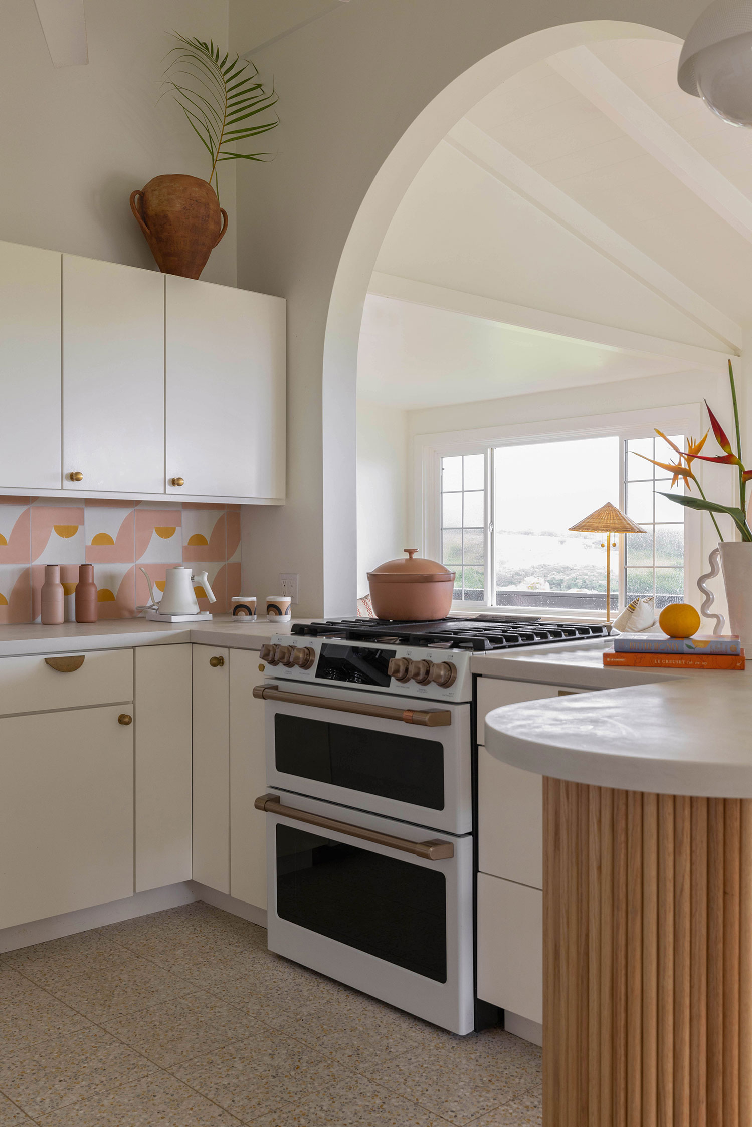Stove Hawaiian Surf Cabin by Sun Soul Style Interiors