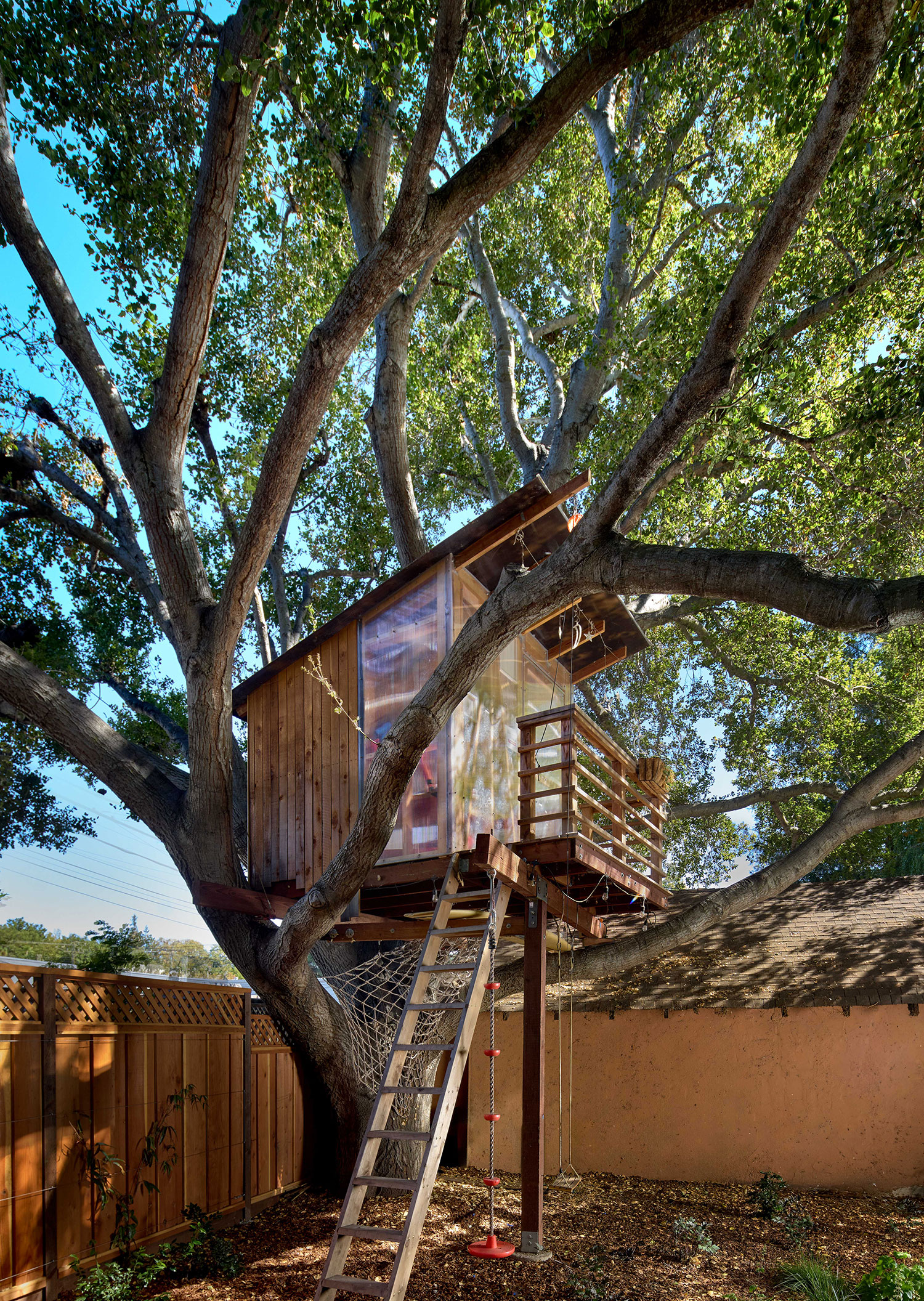 Treehouse Menlo Park House by Ogawa Fisher Architects