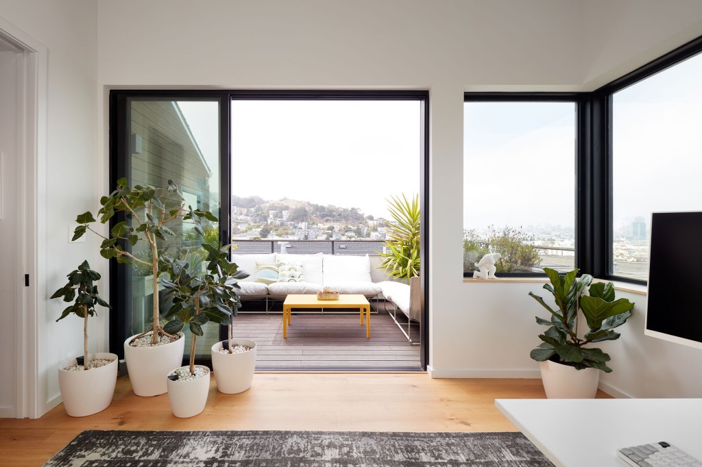 Upper Level Patio Castro Two Unit by Raumfabrik