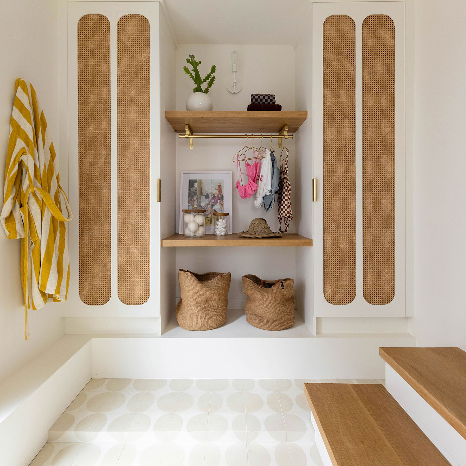Utility Area Hawaiian Surf Cabin by Sun Soul Style Interiors