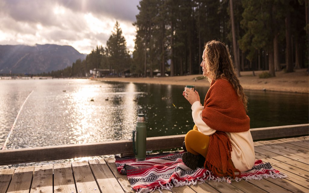 Visit Lake Tahoe Woman Lake