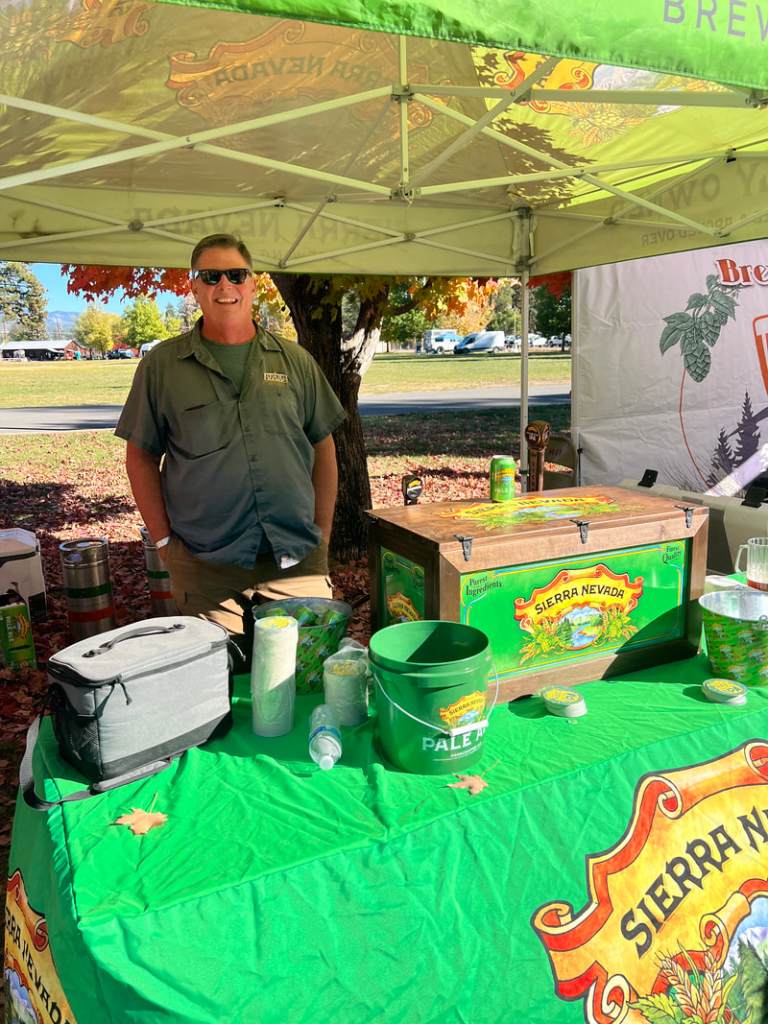 Sierra Nevada Brewing Co. stand.