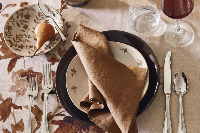 Crate & Barrel Thanksgiving 2026 Place Setting