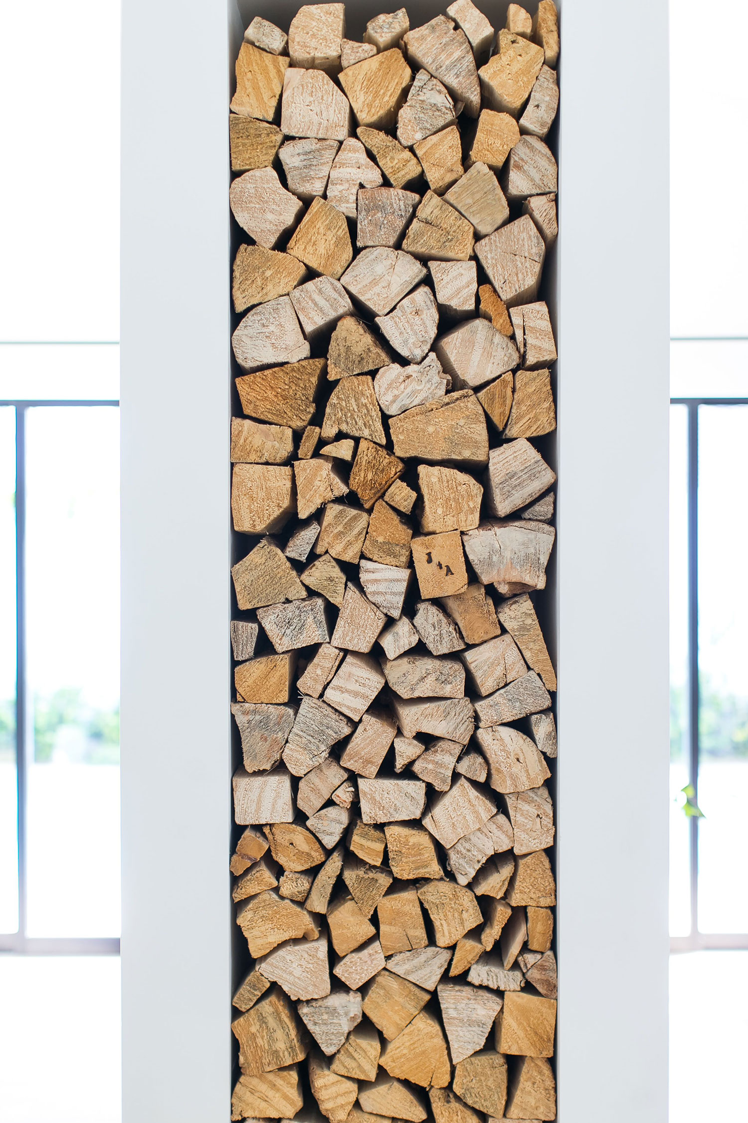 Firewood Display Skout Interior Design
