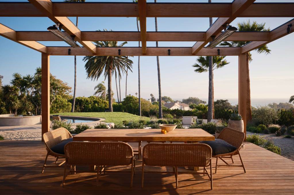 Redwood Pergola