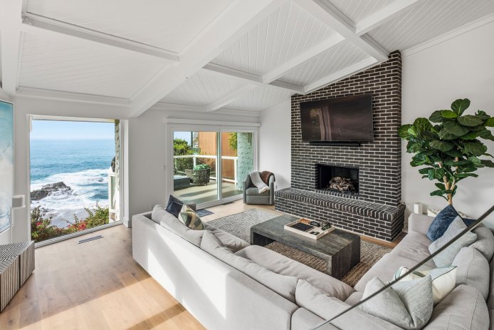 Living Room Diane Keaton Laguna Beach House