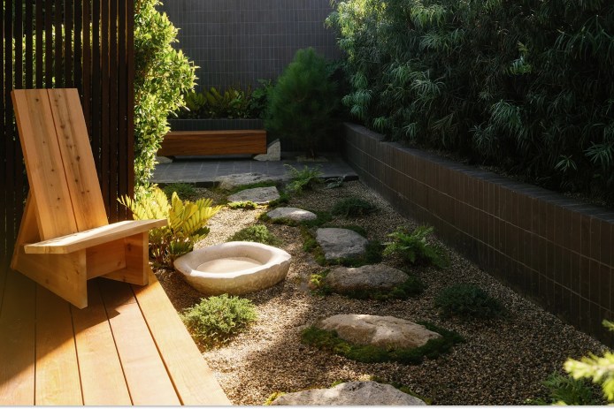 Dark Brick Retaining Wall