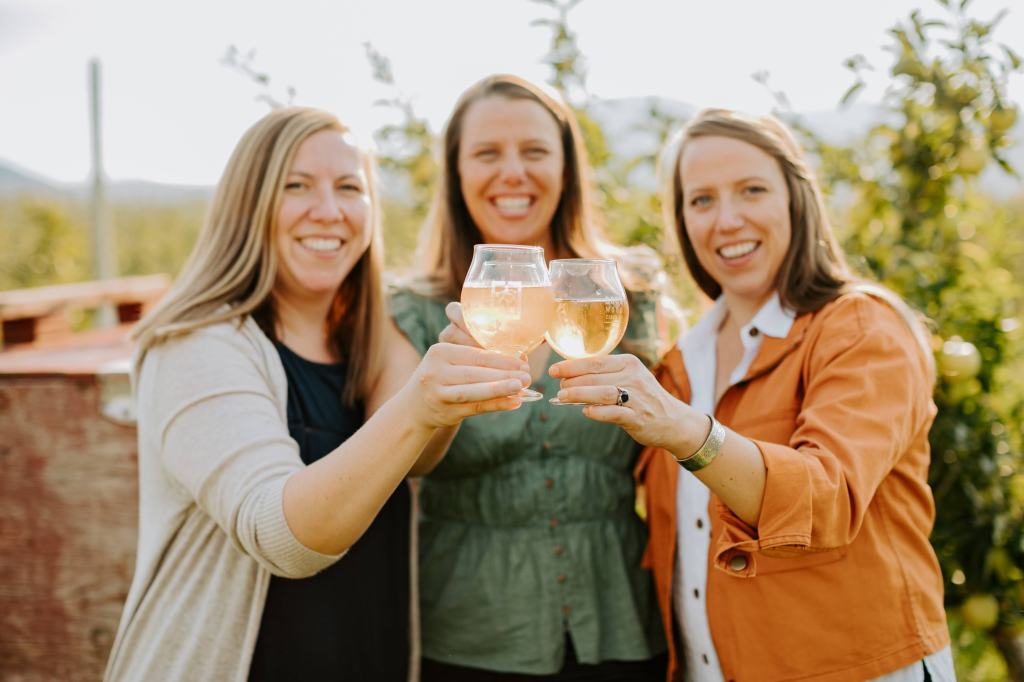 Rootwood co-owners (left to right: Anna Caddey, Emily McLean, Kate Howard)