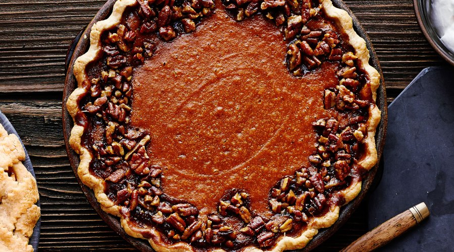 Sweet-Potato Pecan Pie