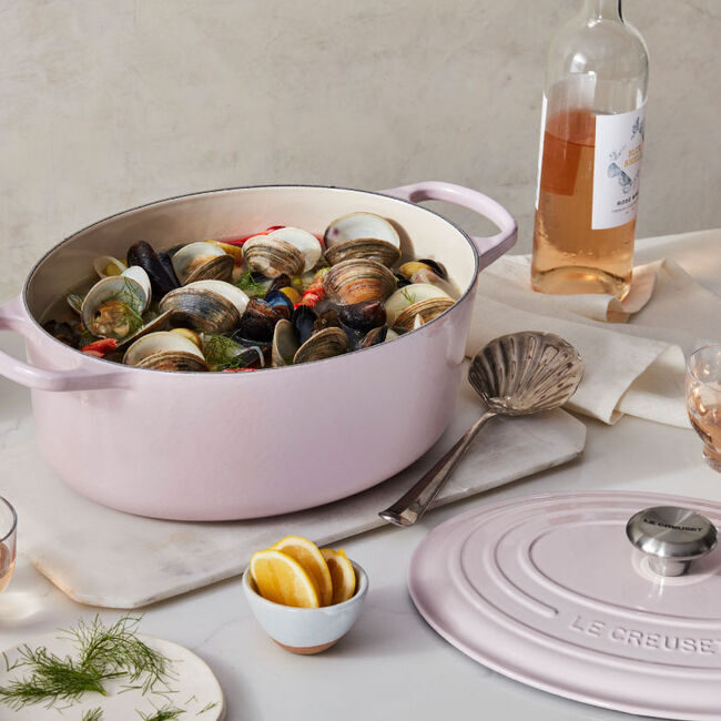 Le Creuset's Brand New Shallot Color Is Perfect for Spring