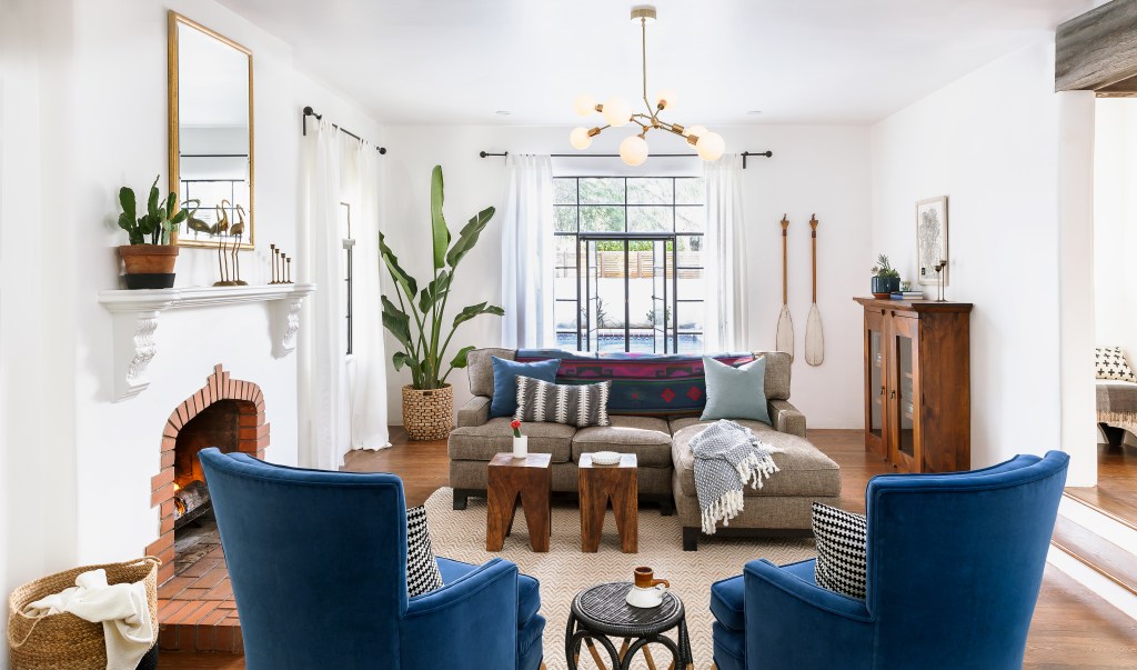 Stunning DIY Renovation Brightens a Spanish Colonial Revival Home