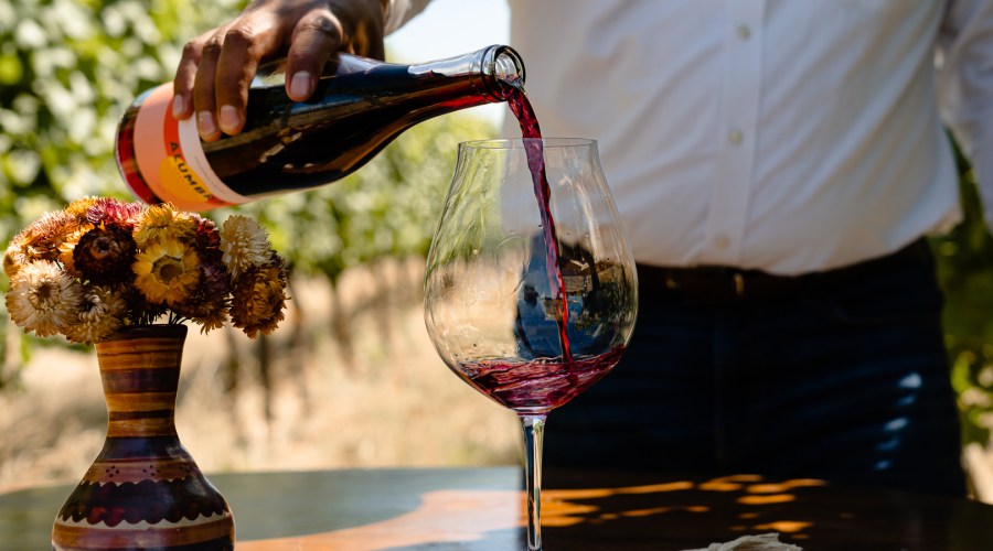 Why This Oregon Winemaker Hosts Tastings in a Tent Amid the Vines