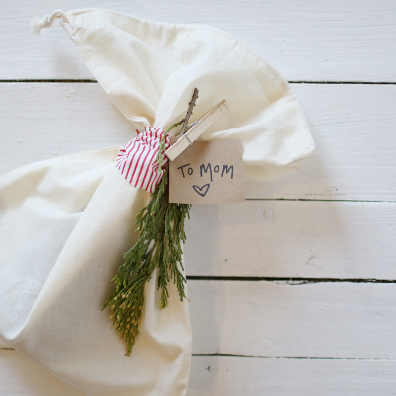 Sustainable Gift Wrap: 3 Beautiful Ideas Using Things Around The House -  The Mom Edit