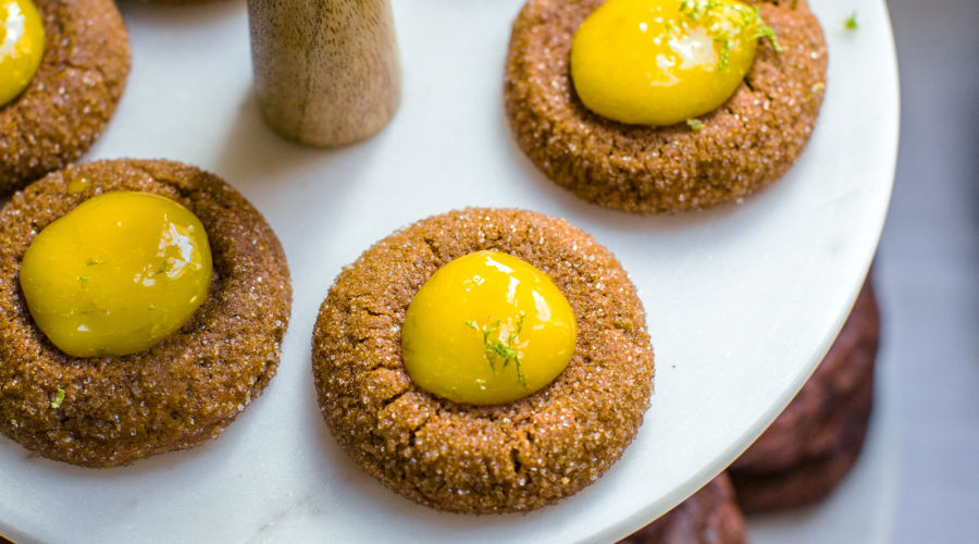 Ginger-Lime Thumbprints