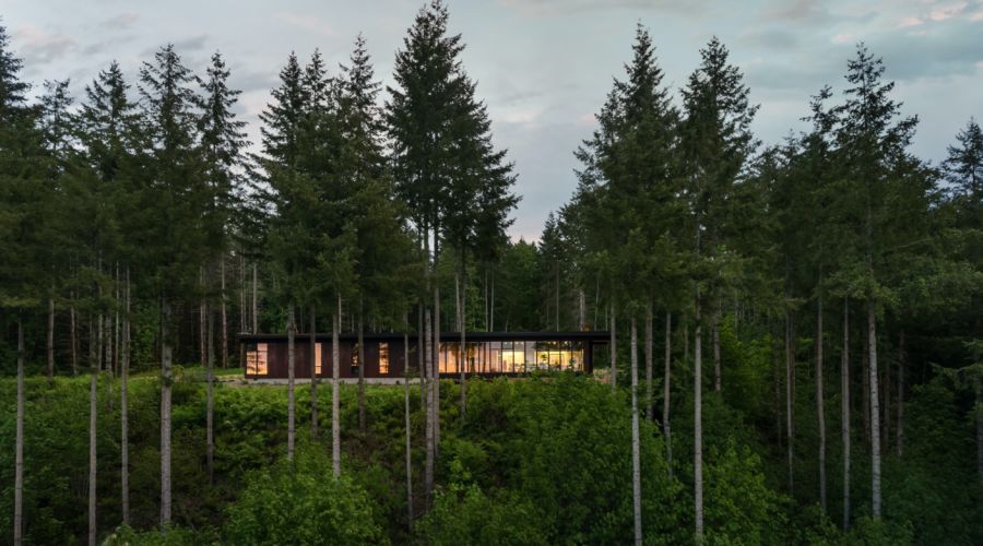 Olson Kundig Home, Carnation WA