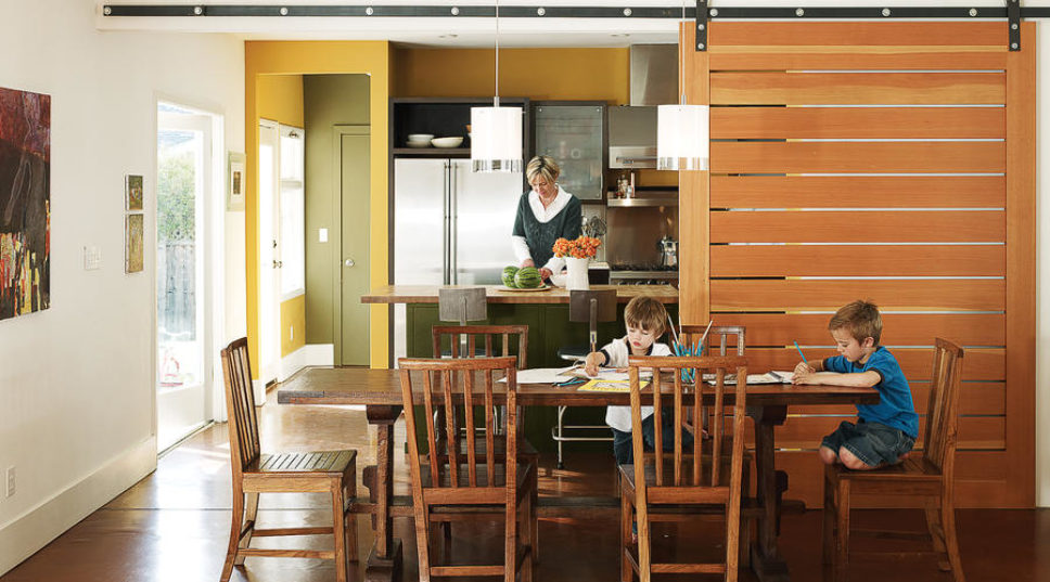 Warm kitchen makeover