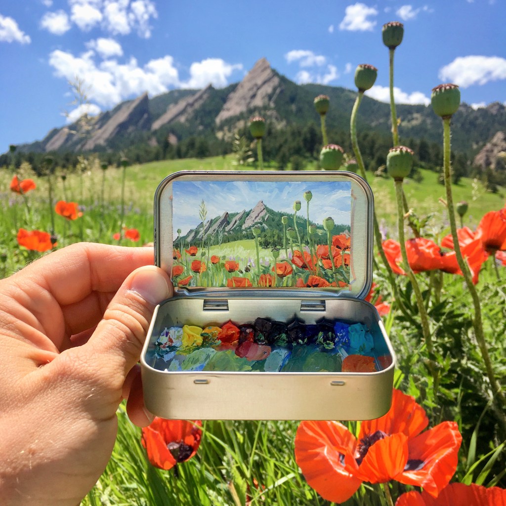 This Colorado Artist Is Painting Western Landscapes Inside Altoids Tins