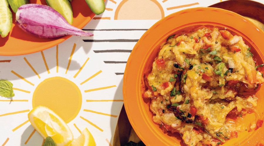 Baba Ghanouj - Charred Eggplant Salad recipe