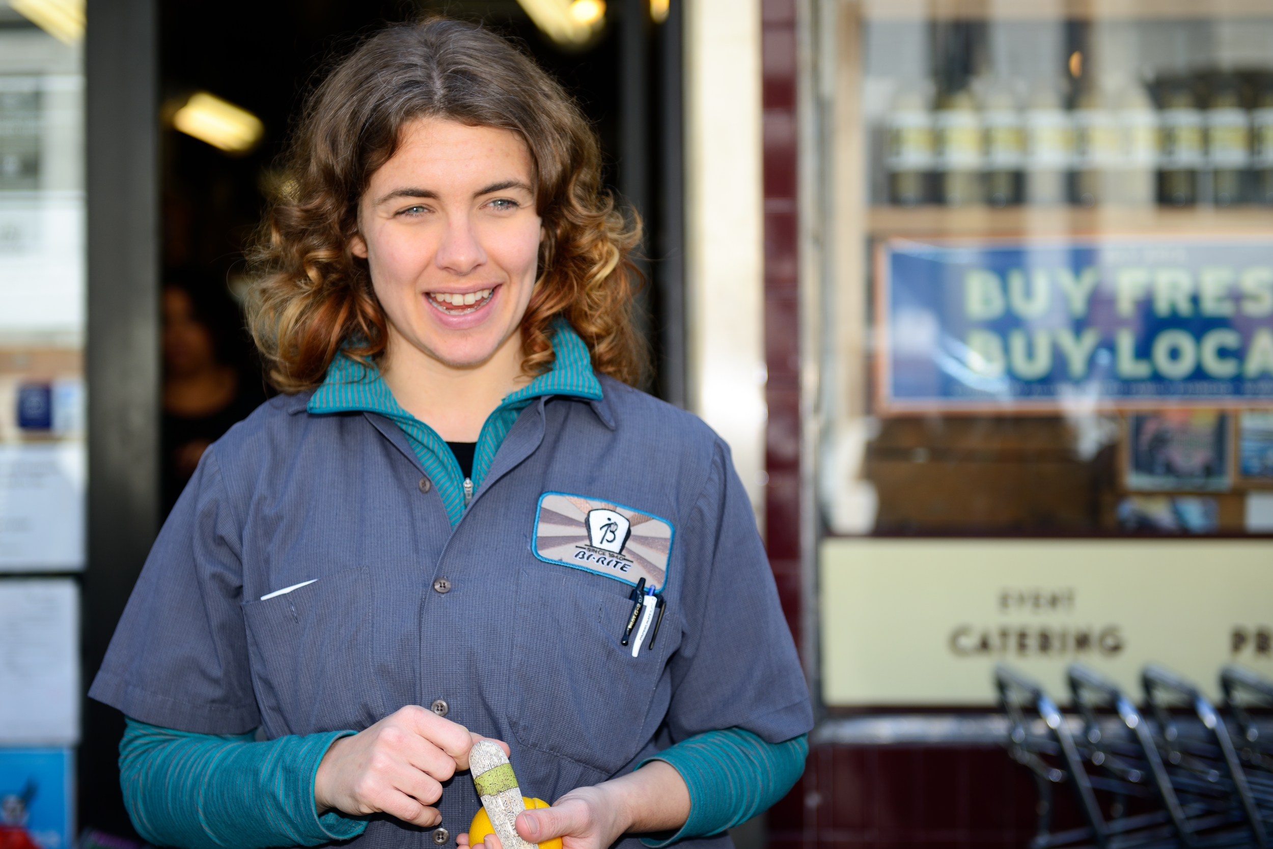 Avital Tours Jon Bauer. Katie speaking to group outside Bi Rite Market. Avital Tours Mission District.jpeg