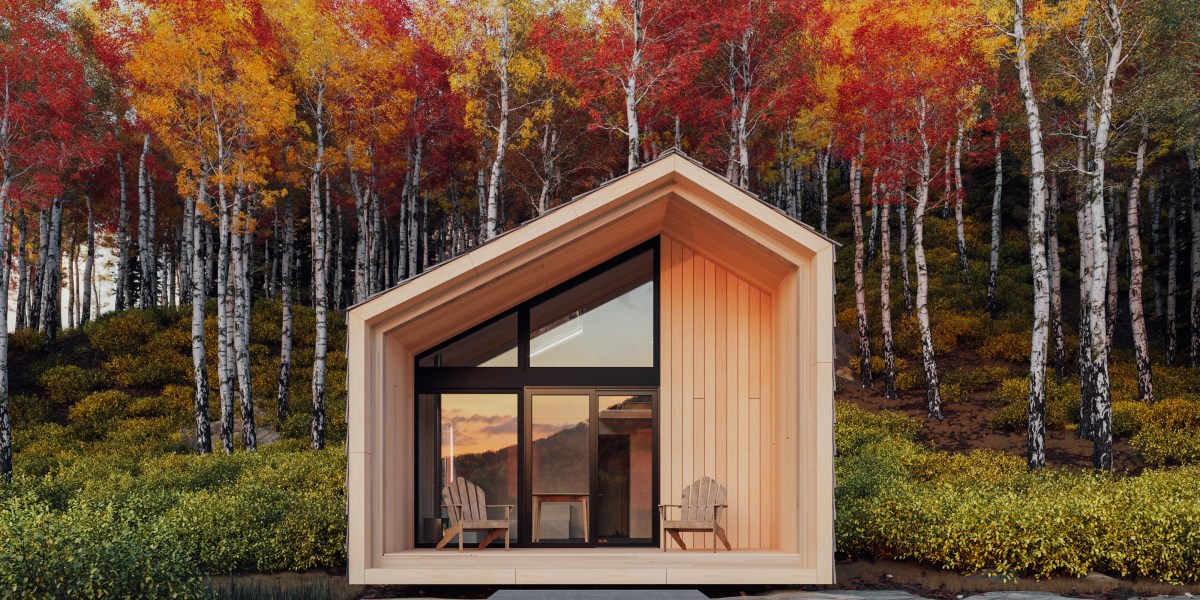 The Next A-Frame? These off-Grid Cabin Kits Can Be Built in a Week