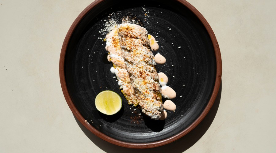 Elote recipe from Bacanora