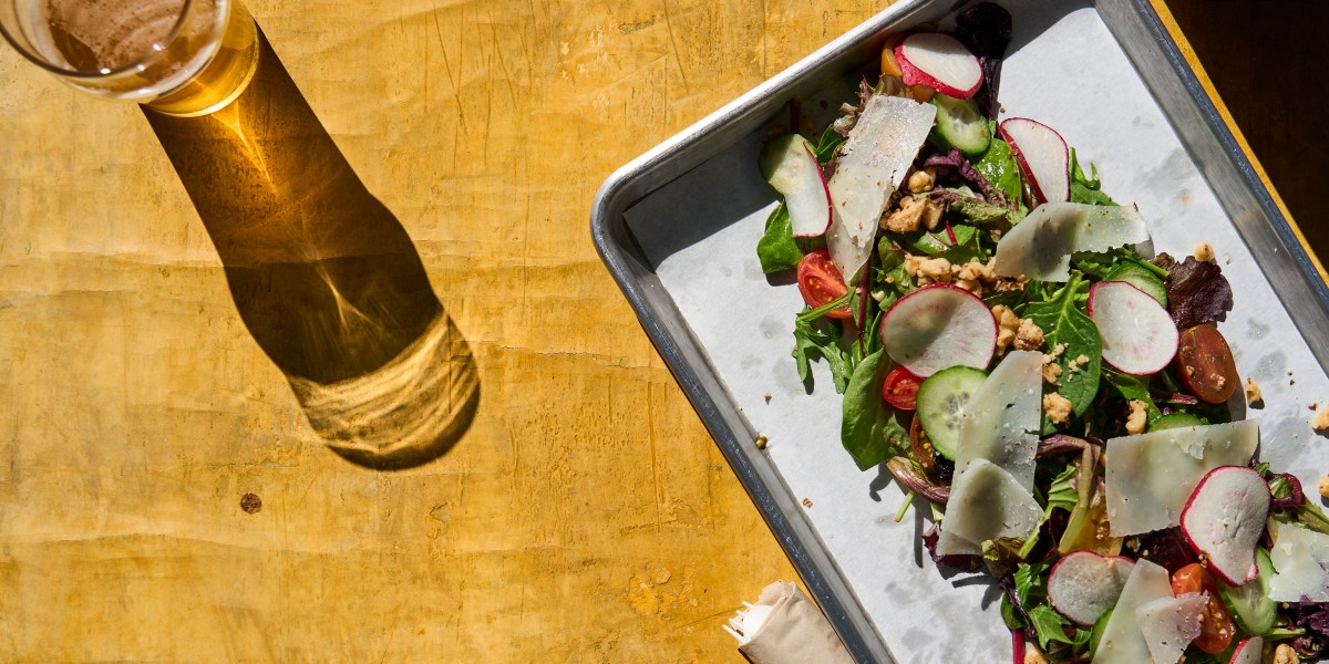 Green Salad with Manchego recipe