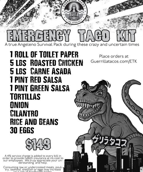 Guerrilla Tacos Flier