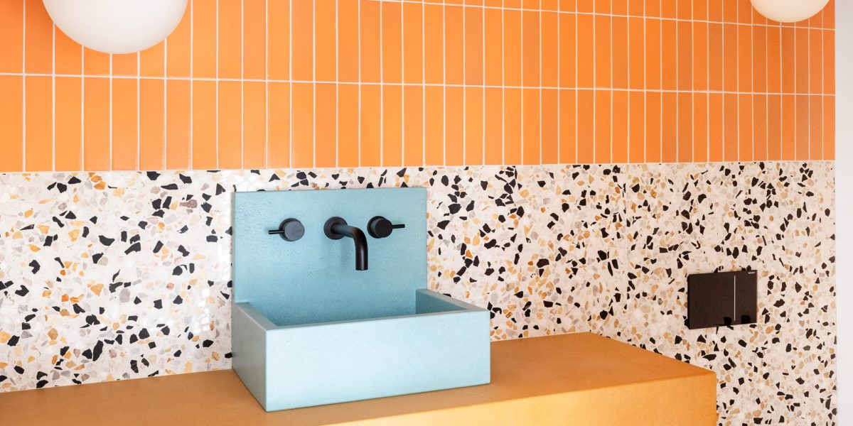 kast concrete sink handsome salt beach house