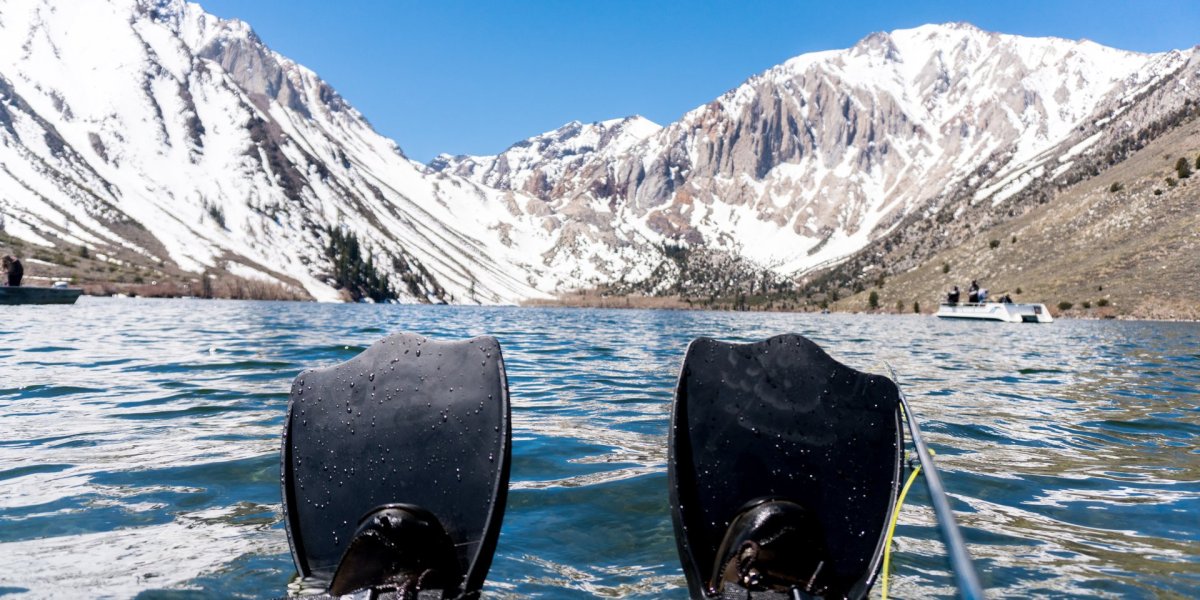 Convict Lake in Mammoth Lakes, California