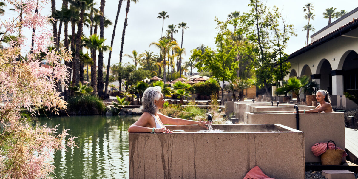 This Historic Hot Spring Just Got a Major Glow up and It Will Instantly Melt Away Stress