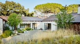 Portola Valley no-mow garden tour backyard