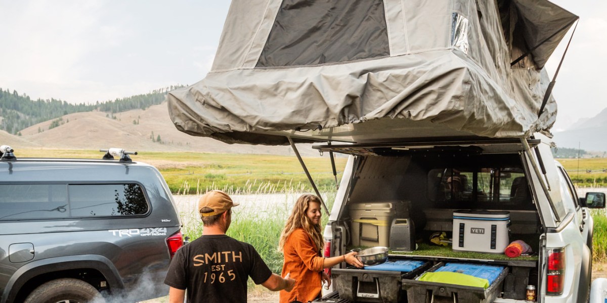 Decked Storage in an SUV