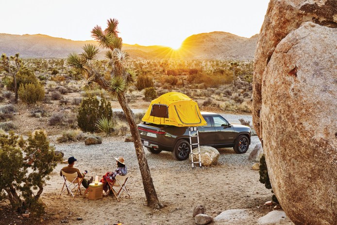 Joshua Tree National Park camp