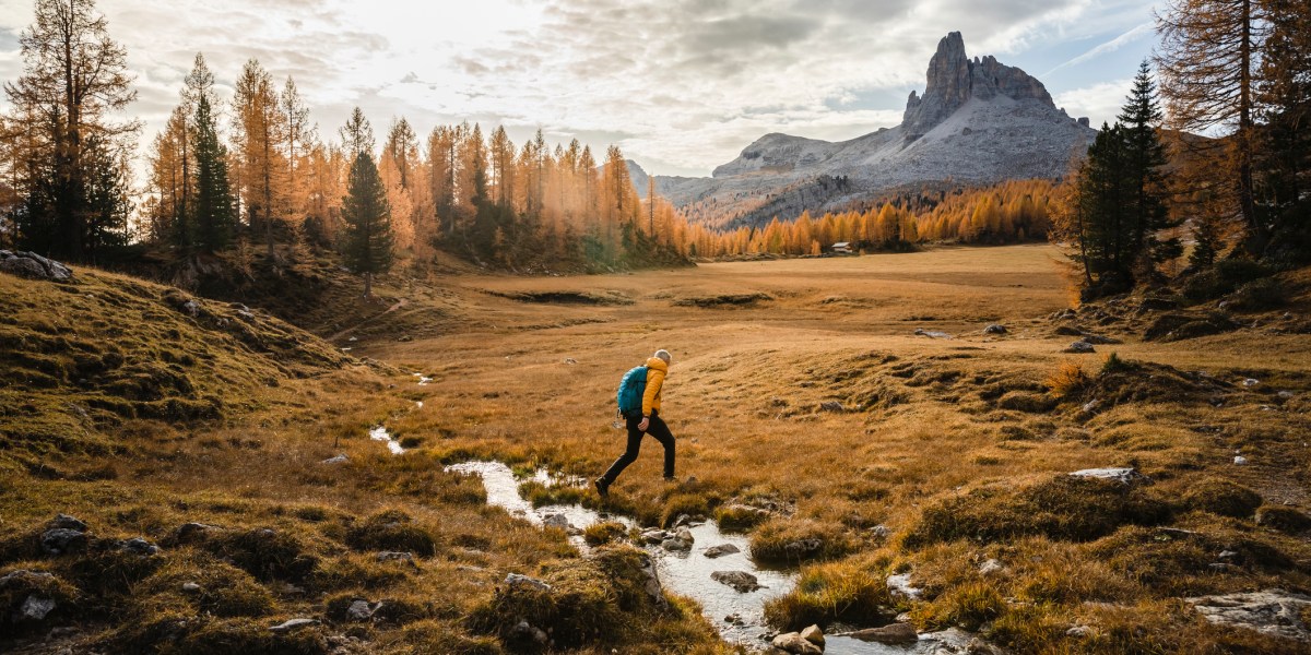 Crossing a Stream in the Wilderness