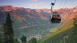 Telluride, Colorado view by gondola