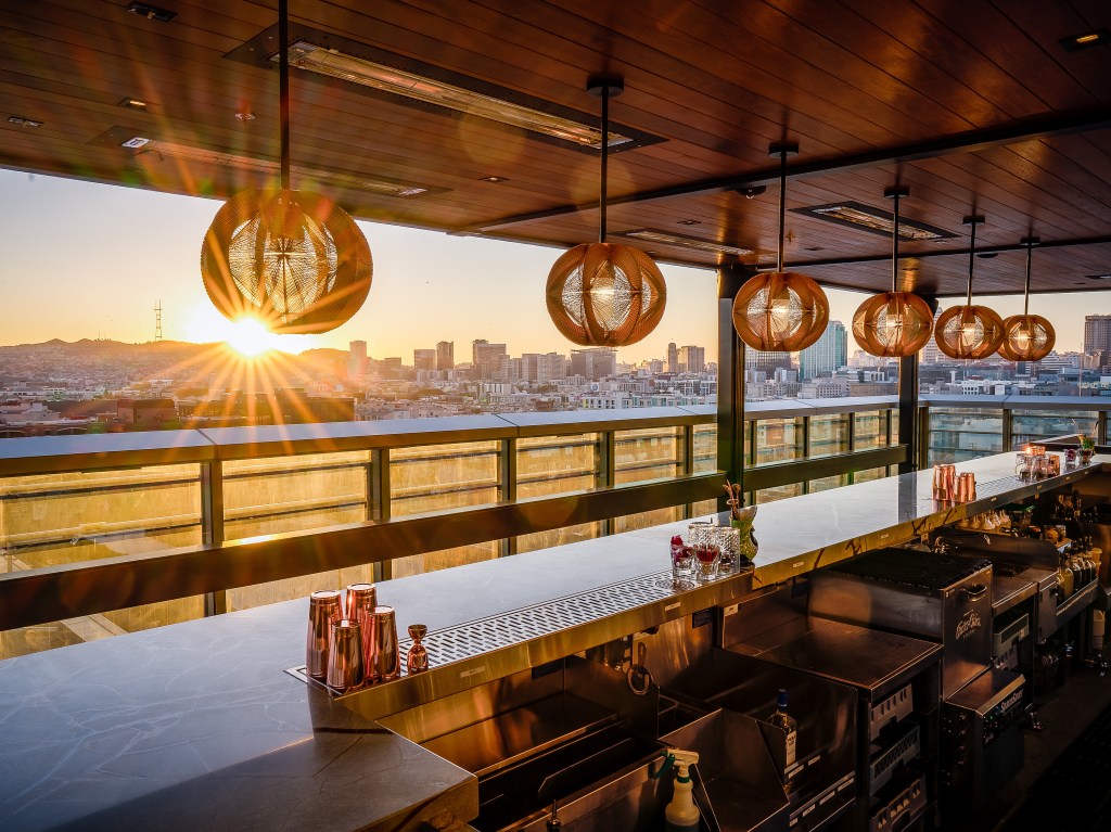 Go to San Francisco's Hottest Rooftop Bar for the Views, Stay for the Nikkei Cocktails