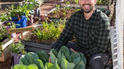 Kevin Espiritu in the Garden