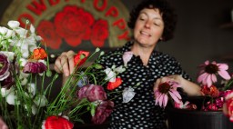 Kim in Studio Rowdy Poppy Floral Arrangement