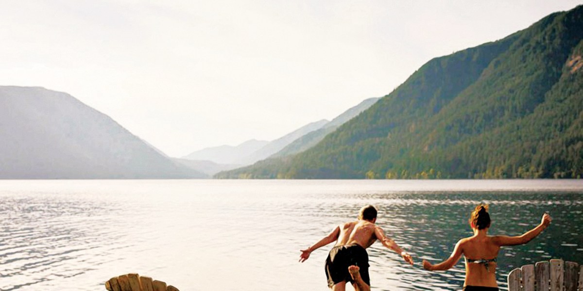Lake Crescent in Olympic National Park