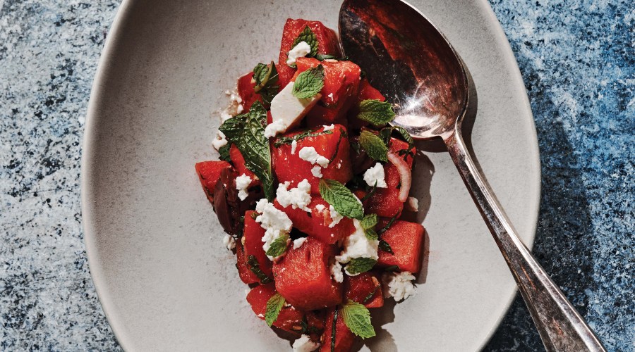 Watermelon Salad recipe from Matt Horn