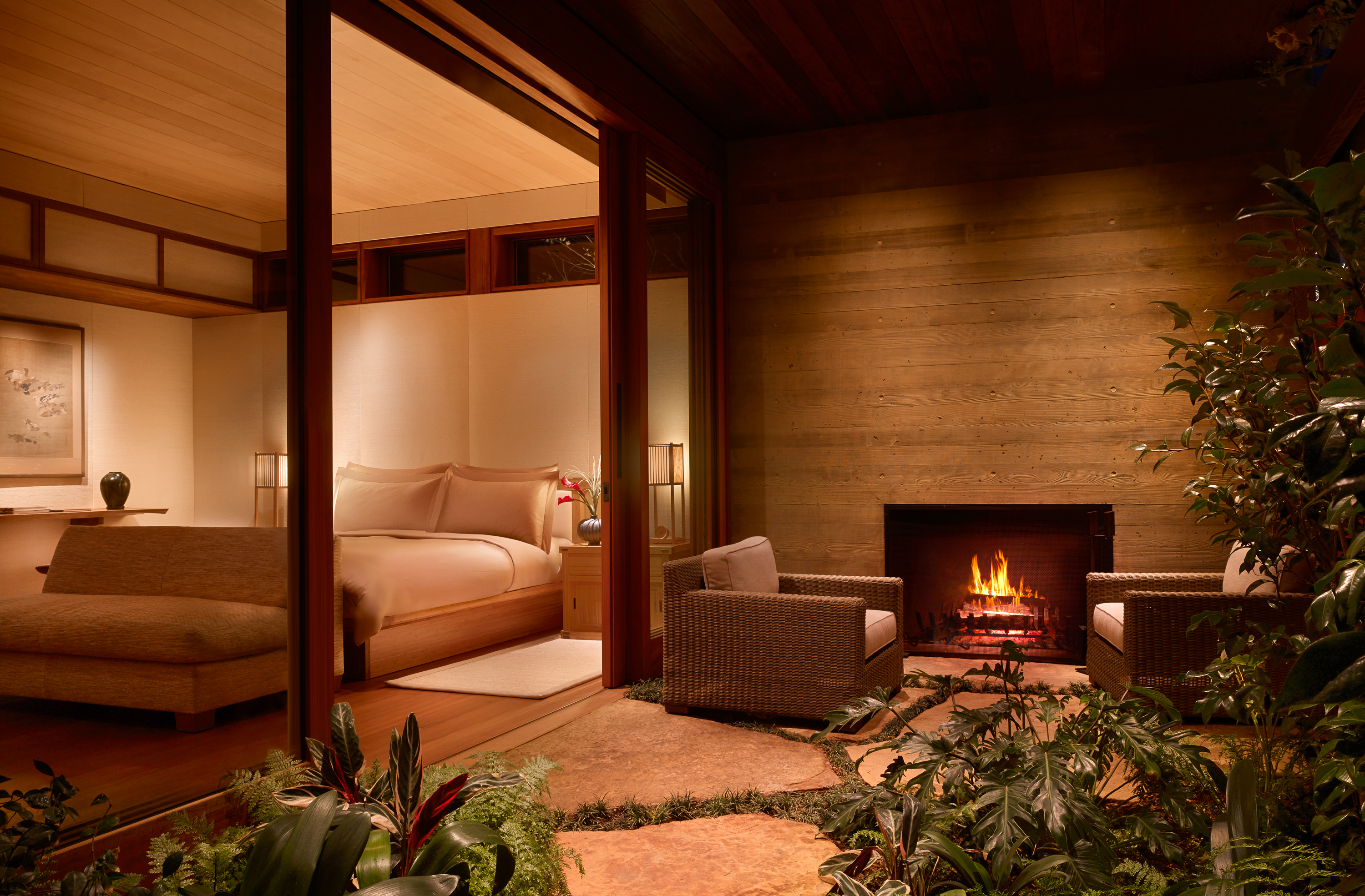 Nobu Ryokan Malibu_Garden King with Outdoor Fireplace.jpg