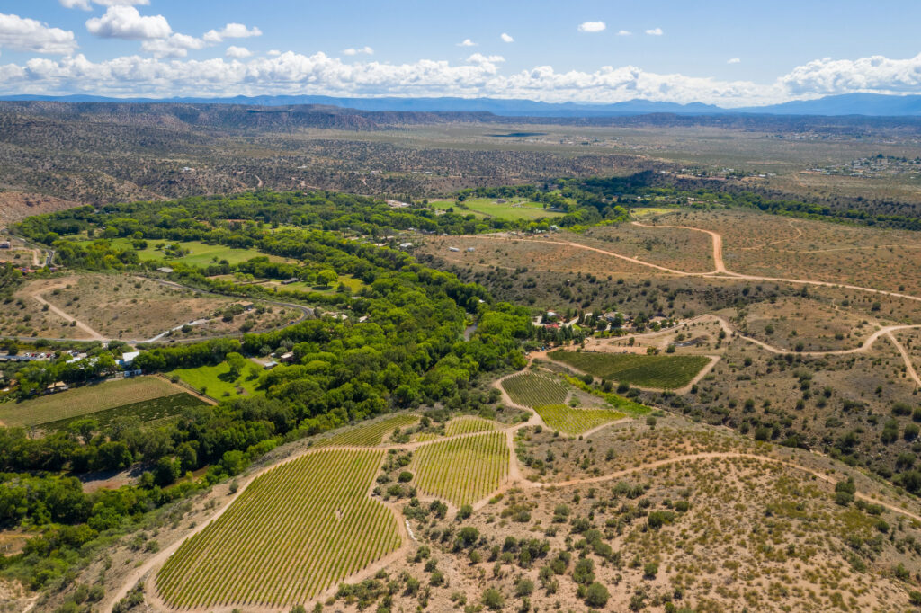Page Spring Cellars Aerial