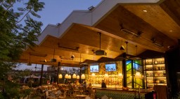 Outdoor bar in Phoenix, Arizona