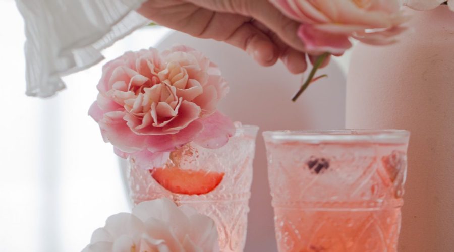Two Flower-Infused Cocktails for Mother's Day
