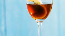 Not an Adonis cocktail at Rory's Place in Ojai, California