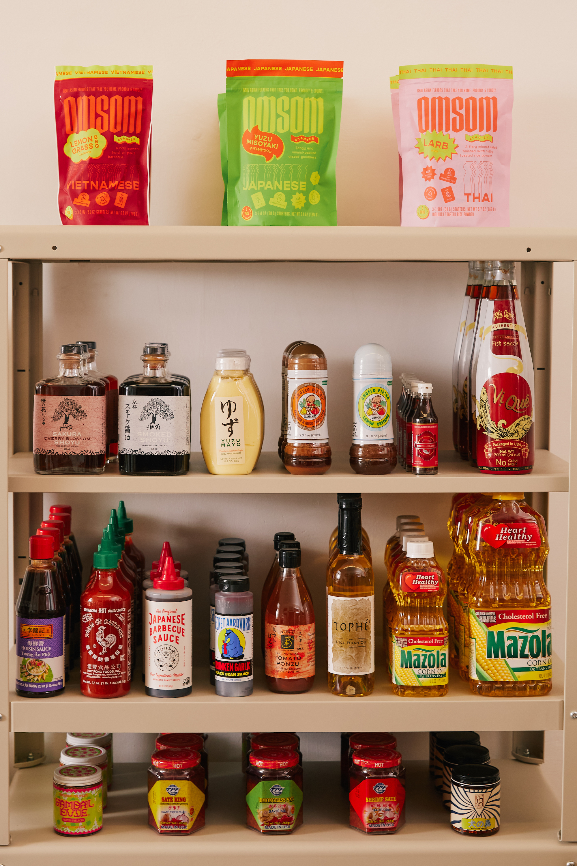 sesame pantry shelves