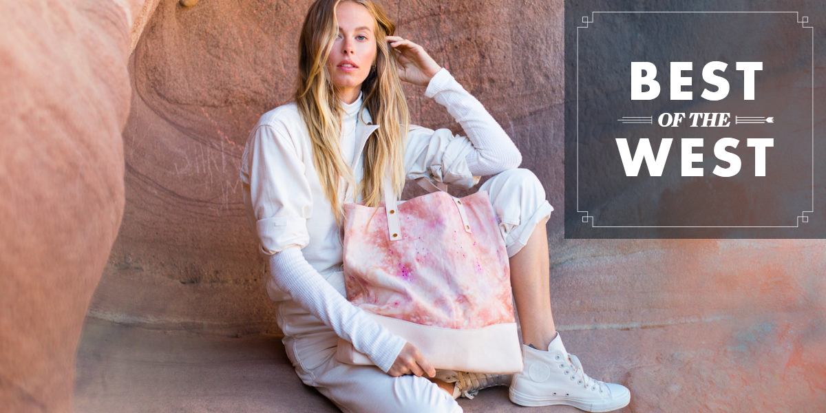 Shelby Scudder in Sandstone Canyon BOW Overlay