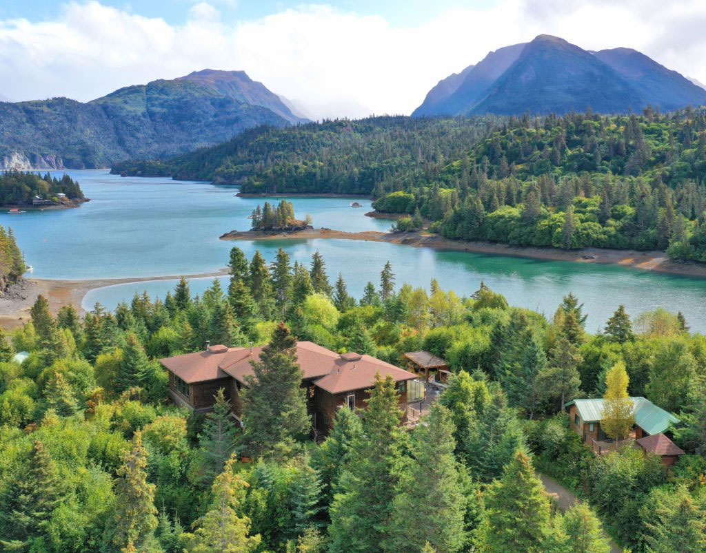 Stillpoint Lodge Backyard Aerial