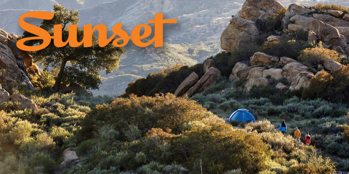 Sunset Fall 2020 Camping Issue Cover